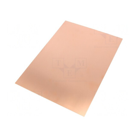 Laminat Epoxidic FR4 0.8mm 297x210mm Două Fețe | Electronic-mag.ro | Componente Electronice