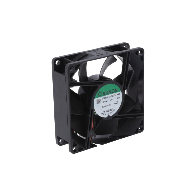 Ventilator axial DC 12V 80x80x25mm | Electronic-mag.ro | Componente Electronice