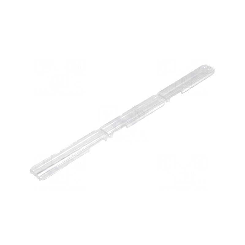 Lentilă LED Dreptunghiulară Plexiglass Transparentă | Electronic-mag.ro | Componente Electronice