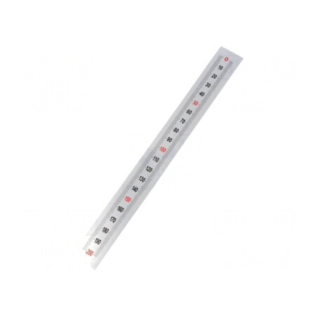 Mini Riglă Autoadezivă Plastic 11mm | Electronic-mag.ro | Componente Electronice
