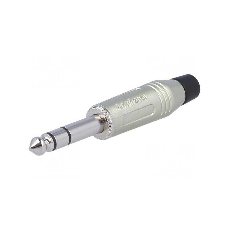 Mufă Jack 6.3mm Stereo Drept pentru Cablu | Electronic-mag.ro | Componente Electronice