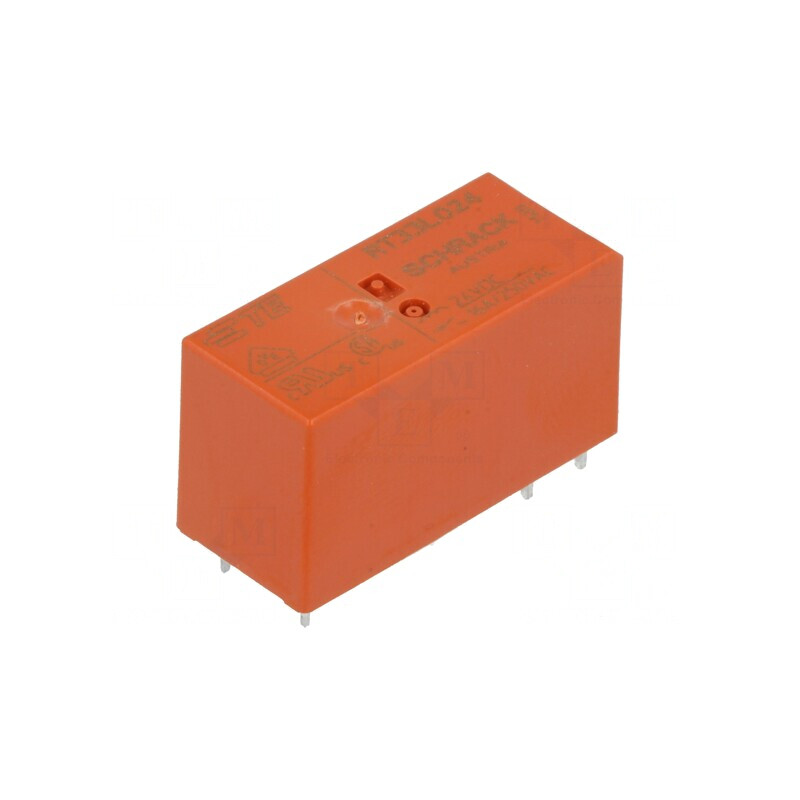 Releu Electromagnetic SPST-NO 24VDC 16A 250VAC THT | Electronic-mag.ro | Componente Electronice
