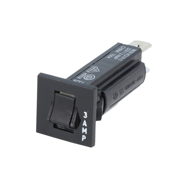 Întrerupător Supracurent 250VAC 32VDC 3A SPST-NC | Electronic-mag.ro | Componente Electronice Întrerupător Supracurent 250VAC 32VDC 3A SPST-NC | Electronic-mag.ro | Componente Electronice