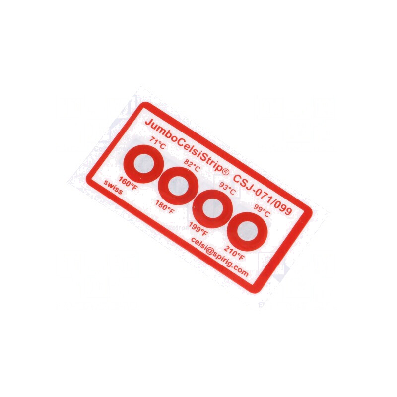 Indicator de Temperatură 23x45mm 71°C-99°C | Electronic-mag.ro | Componente Electronice
