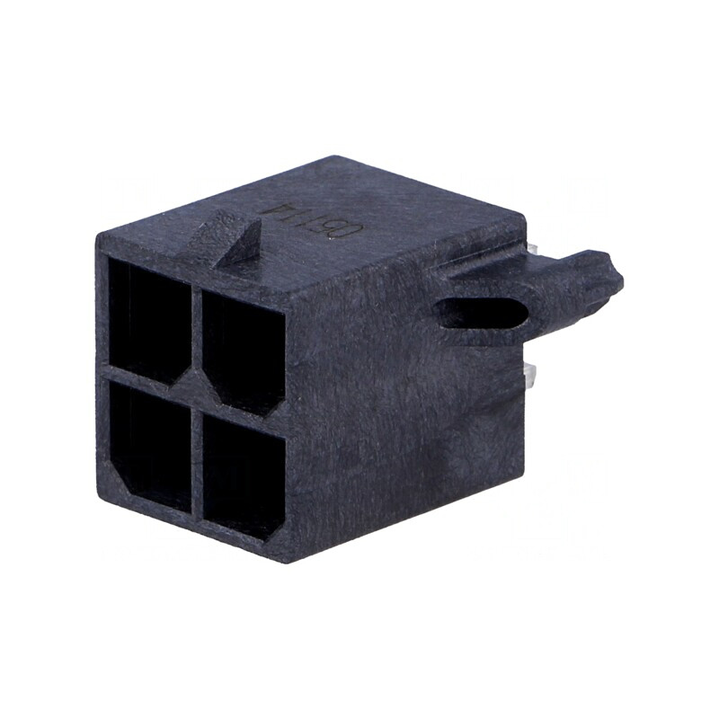 Soclu cablu-placă Mega-Fit 5,7mm 4 pini 23A THT | Electronic-mag.ro | Componente Electronice