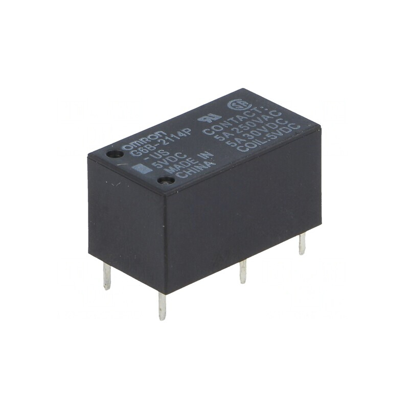 Releu Electromagnetic SPST-NO/SPST-NC 5VDC | Electronic-mag.ro | Componente Electronice