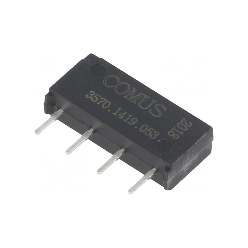 Releu Senzor Reed SPST-NO 5VDC 500mA 200VDC 10W | Electronic-mag.ro | Componente Electronice