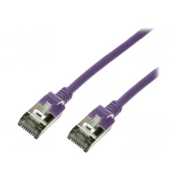 Patch Cord Ethernet Cat 6a Cu TPE 1m | Electronic-mag.ro | Componente Electronice