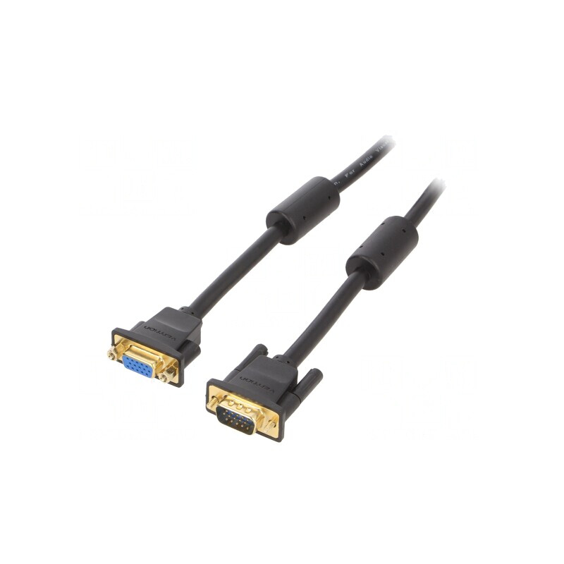 Cablu D-Sub 15 pini HD Negru 1m | Electronic-mag.ro | Componente Electronice Cablu D-Sub 15 pini HD Negru 1m | Electronic-mag.ro | Componente Electronice