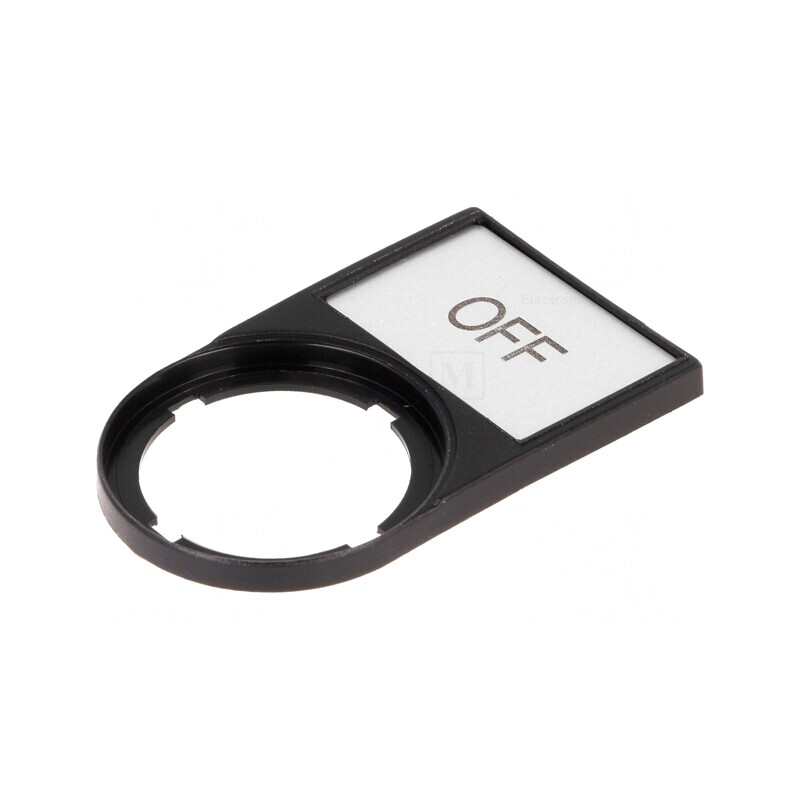 Cadru Plăcuță Descriptivă RMQ-Titan 30x50mm | Electronic-mag.ro | Componente Electronice