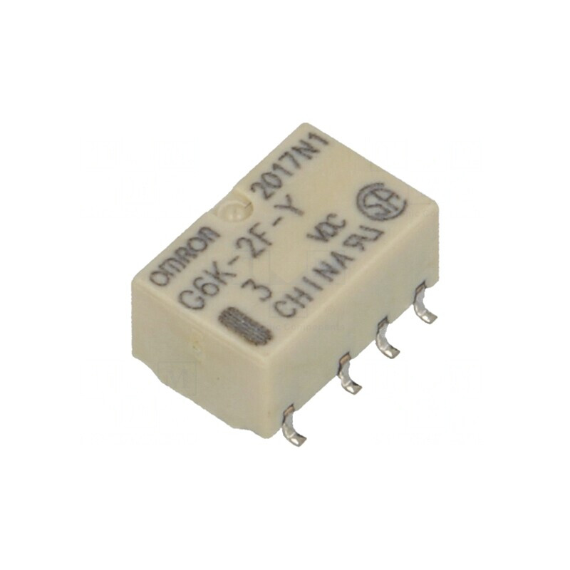 Releu Electromagnetic 3VDC DPDT 1A | Electronic-mag.ro | Componente Electronice