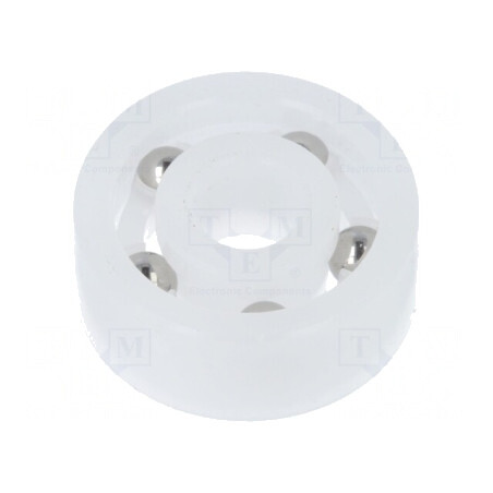 Lagăr cu bile 4x13x5mm poliamidă | Electronic-mag.ro | Componente Electronice
