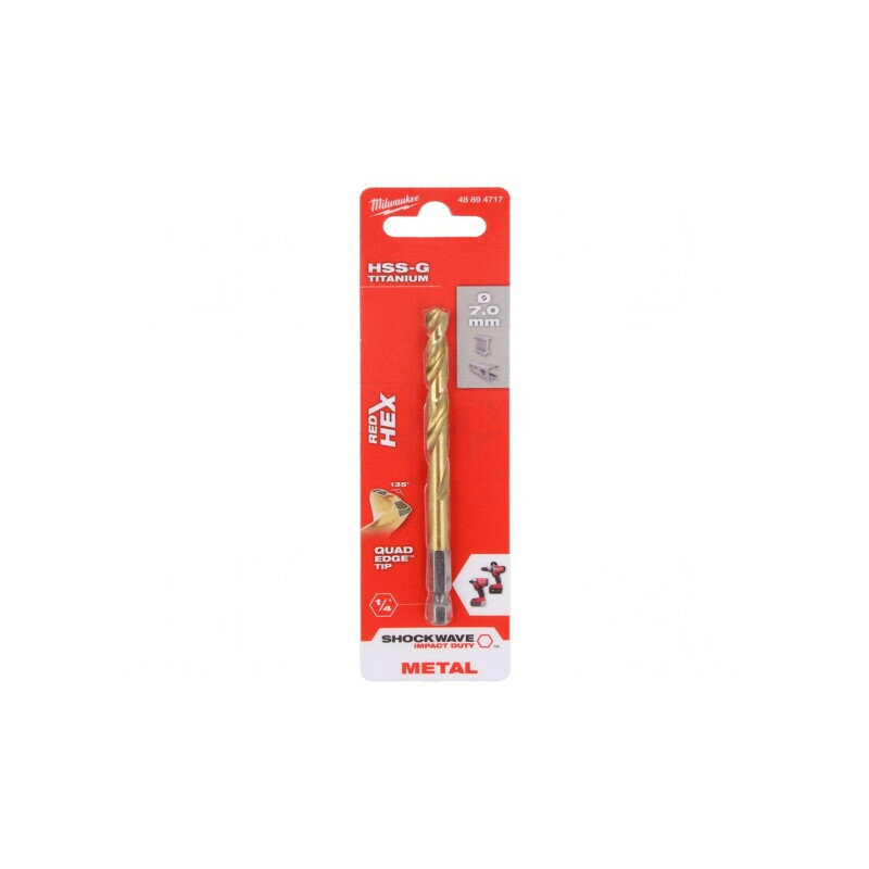Burghiu Metal Impact Ø7mm Oțel Rapid HSS-G | Electronic-mag.ro | Componente Electronice