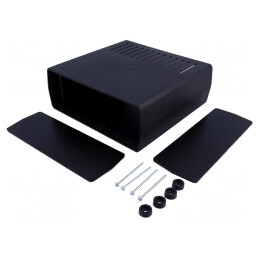 Carcasă ventilată polistiren 171x178x67 mm | Electronic-mag.ro | Componente Electronice