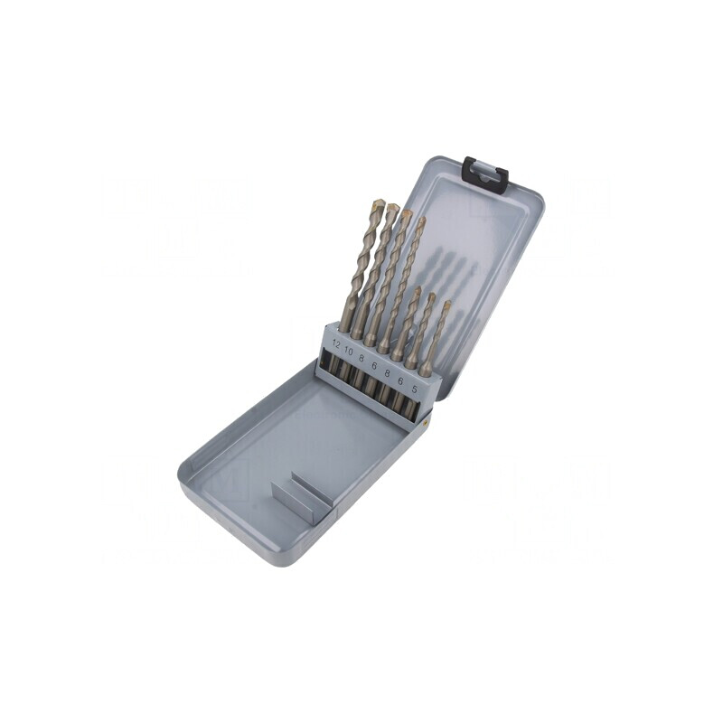 Set burghie beton carbură sinterizată 7 buc. | Electronic-mag.ro | Componente Electronice Set burghie beton carbură sinterizată 7 buc. | Electronic-mag.ro | Componente Electronice