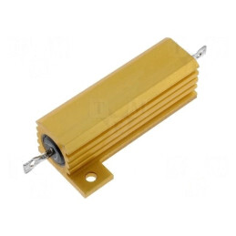 Rezistor Bobinat 10kΩ 50W cu Radiator | Electronic-mag.ro | Componente Electronice