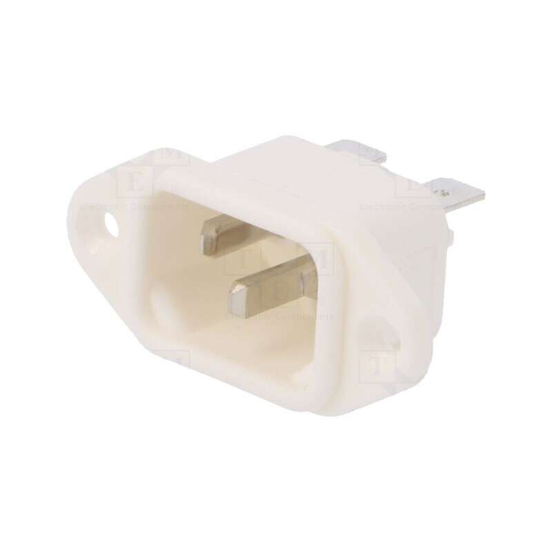 Conector Alimentare AC 10A 250V IEC 60320 | Electronic-mag.ro | Componente Electronice