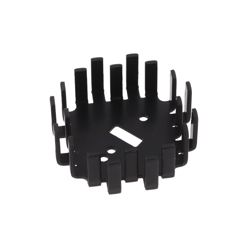 Radiator Extrudat Negru 64x64x23.3mm | Electronic-mag.ro | Componente Electronice Radiator Extrudat Negru 64x64x23.3mm | Electronic-mag.ro | Componente Electronice