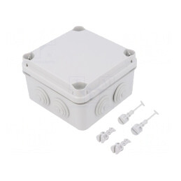 Cutie de conexiuni 111x111x68 mm | Electronic-mag.ro | Componente Electronice