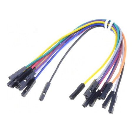 Cablu Conectare Mamă-Mamă 10buc 150mm | Electronic-mag.ro | Componente Electronice