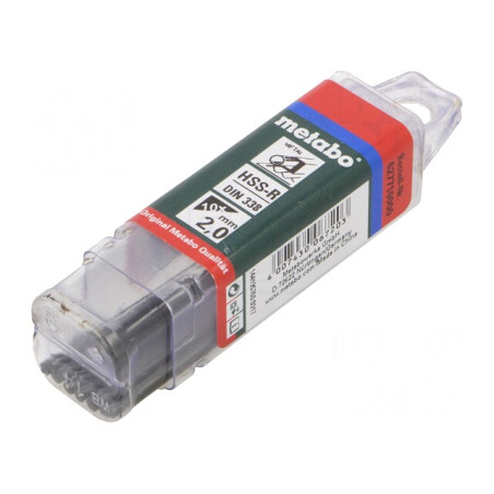Set Burghie Metal Ø 2mm HSS-R 10 buc. | Electronic-mag.ro | Componente Electronice