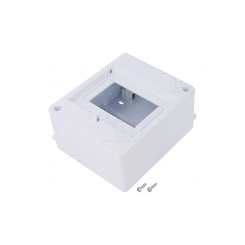 Carcasă Aparatură Modulară 5 Module Albă IP20 400V | Electronic-mag.ro | Componente Electronice