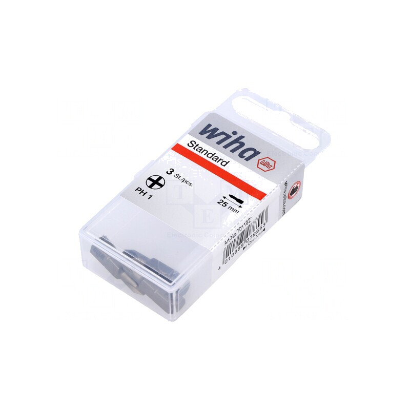 Capăt de șurubelniță Phillips PH1 25mm, set 3 buc. | Electronic-mag.ro | Componente Electronice Capăt de șurubelniță Phillips PH1 25mm, set 3 buc. | Electronic-mag.ro | Componente Electronice