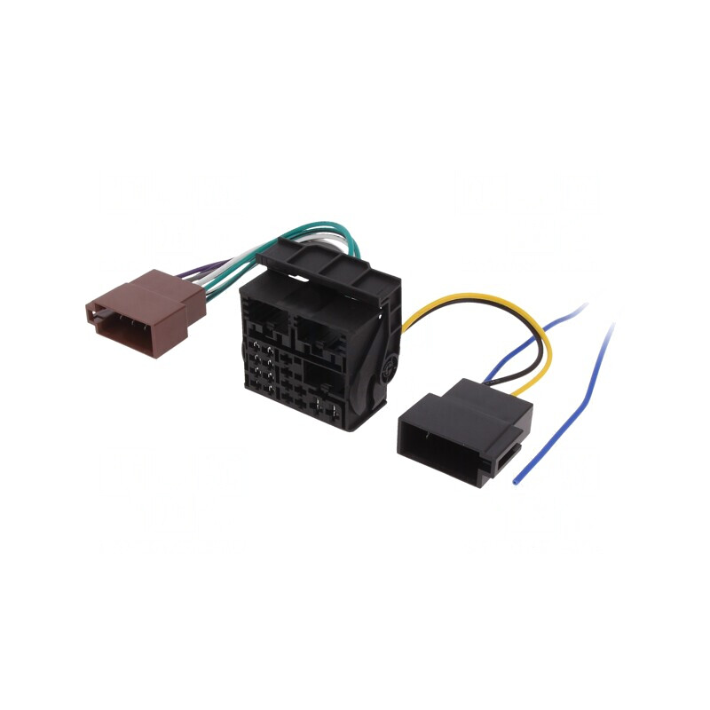 Conector Radio ISO Quadlock pentru Audi Seat VW Škoda | Electronic-mag.ro | Componente Electronice