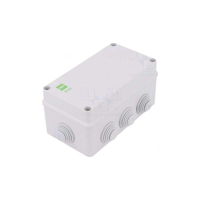 Carcasă cutie conexiuni IP55 95x156x68mm gri | Electronic-mag.ro | Componente Electronice Carcasă cutie conexiuni IP55 95x156x68mm gri | Electronic-mag.ro | Componente Electronice