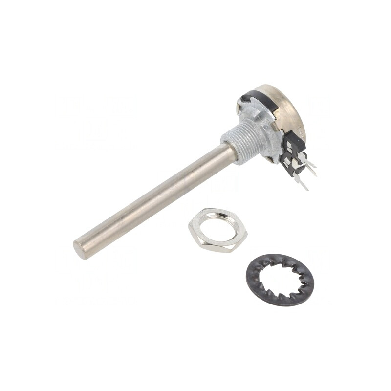 Potentiometru axial 200kΩ 200mW THT 6mm metalic | Electronic-mag.ro | Componente Electronice