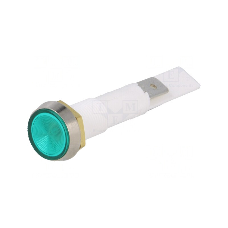 Lampă de Control Neon 230V Plastic Ø10mm | Electronic-mag.ro | Componente Electronice