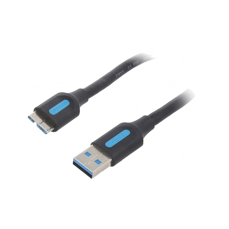 Cablu USB 3.0 A la B Micro 2m Negru | Electronic-mag.ro | Componente Electronice Cablu USB 3.0 A la B Micro 2m Negru | Electronic-mag.ro | Componente Electronice