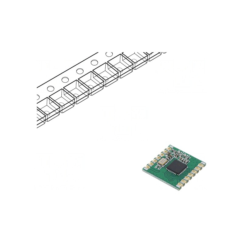 RF Emitter-Receptor FM 868MHz | Electronic-mag.ro | Componente Electronice RF Emitter-Receptor FM 868MHz | Electronic-mag.ro | Componente Electronice