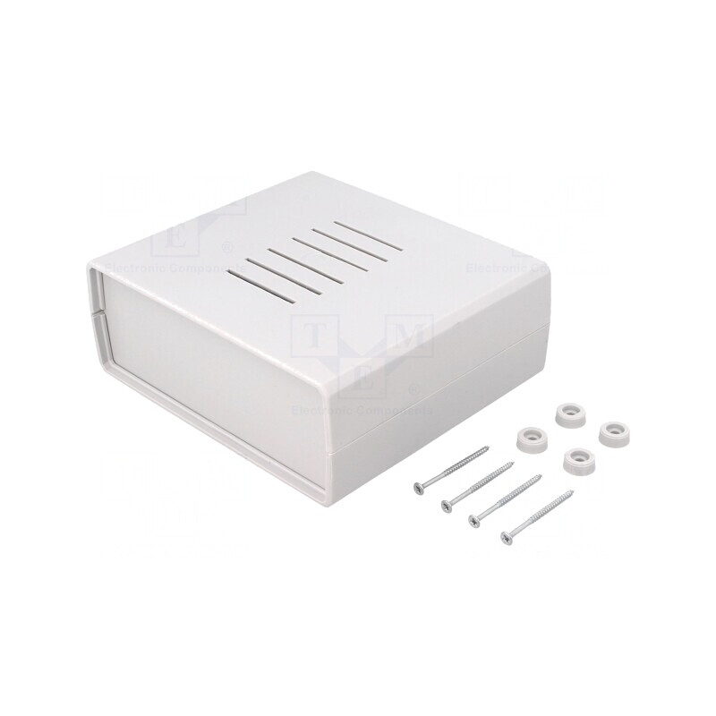 Carcasă Polistiren cu Panou Ventilată 159x139x59mm | Electronic-mag.ro | Componente Electronice