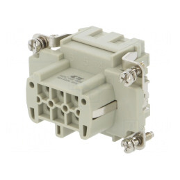 Conector HDC Mamă 6+6 PIN 3 PE Fără Contacte | Electronic-mag.ro | Componente Electronice
