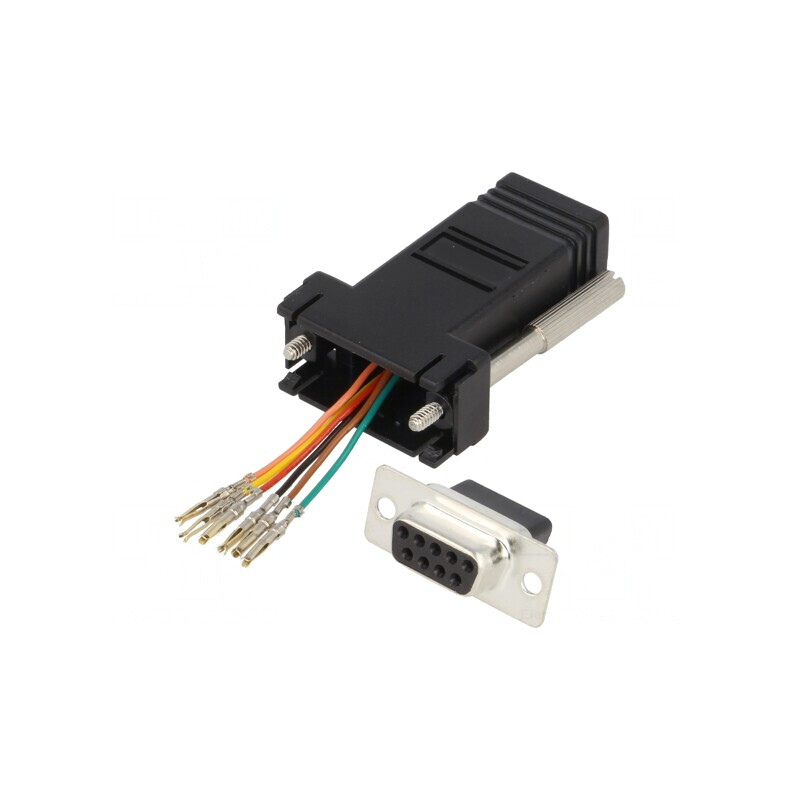 Adaptor D-Sub 9pin Mamă la RJ11 Soclu | Electronic-mag.ro | Componente Electronice Adaptor D-Sub 9pin Mamă la RJ11 Soclu | Electronic-mag.ro | Componente Electronice