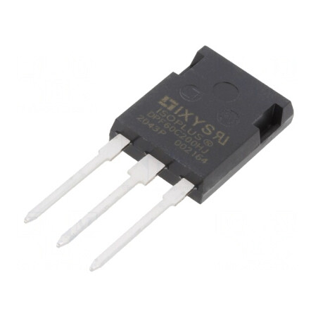 Diodă Redresoare THT 200V 30A ISOPLUS247 | Electronic-mag.ro | Componente Electronice