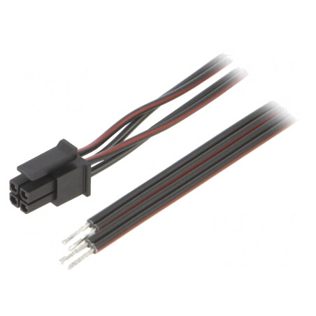 Cablu Micro-Fit 3.0 4-pin 0.2m 4A PVC | Electronic-mag.ro | Componente Electronice