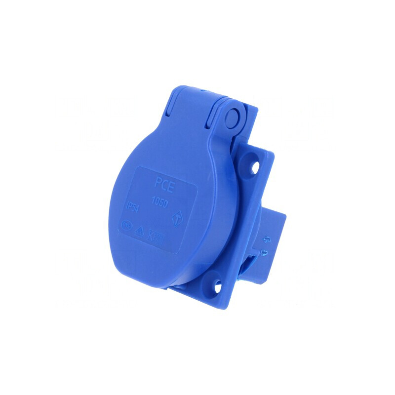 Conector alimentare AC 250V 16A albastru | Electronic-mag.ro | Componente Electronice