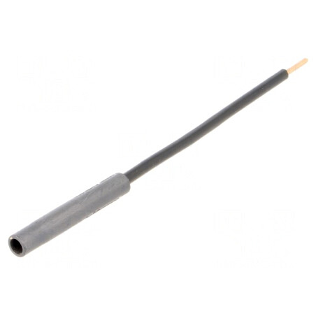 Soclu Banană 4mm 32A Negru | Electronic-mag.ro | Componente Electronice
