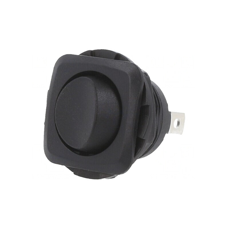 Rocker Switch ON-ON 10A 28VDC Black | Electronic-mag.ro | Componente Electronice