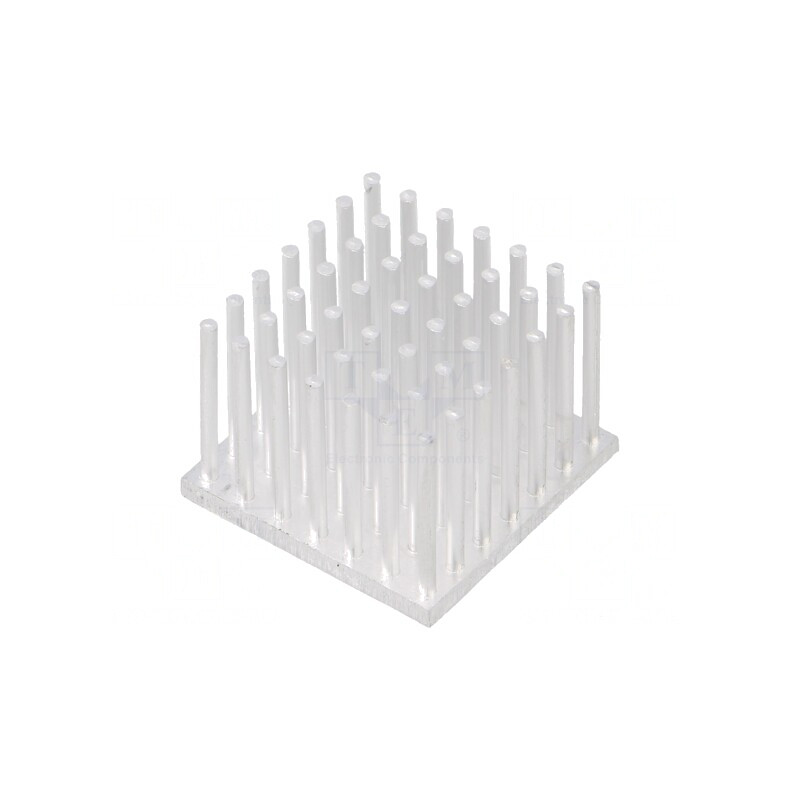 Radiator Aluminiu 25x25x18.5mm 3K/W | Electronic-mag.ro | Componente Electronice