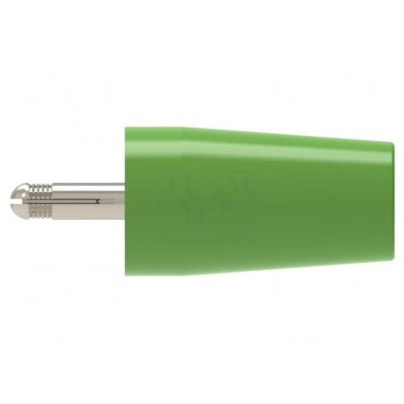 Adaptor Banană 4mm 32A Verde Nichelat | Electronic-mag.ro | Componente Electronice