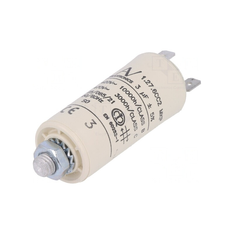 Condensator Motor 3uF 420VAC | Electronic-mag.ro | Componente Electronice Condensator Motor 3uF 420VAC | Electronic-mag.ro | Componente Electronice