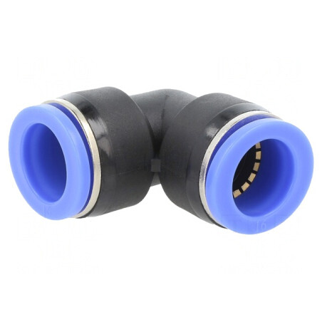 Racord Push-In Unghi Alamă Nichelată PBT 0,95-15 Bar | Electronic-mag.ro | Componente Electronice