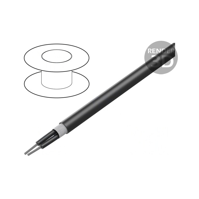Cablu de Control ÖLFLEX® ROBUST FD 2x0,5mm2 Negru | Electronic-mag.ro | Componente Electronice