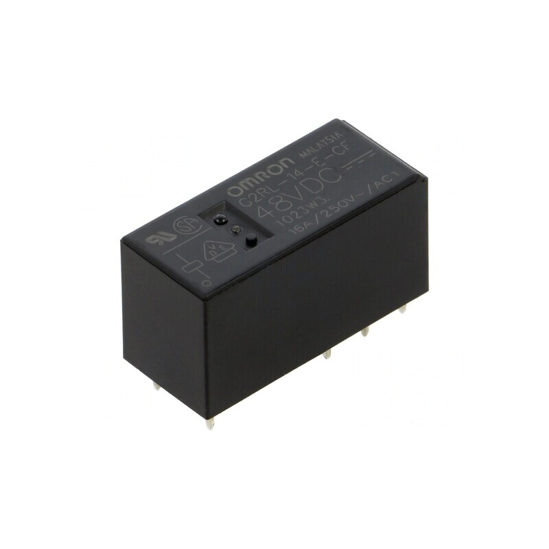 Releu Electromagnetic SPDT 48VDC 16A | Electronic-mag.ro | Componente Electronice