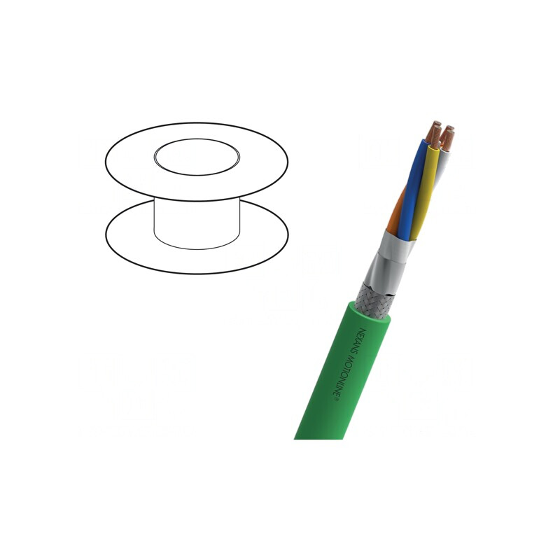 Cablu MOTIONLINE® ADVANCED PROFINET 1x4x22AWG Cu PUR | Electronic-mag.ro | Componente Electronice