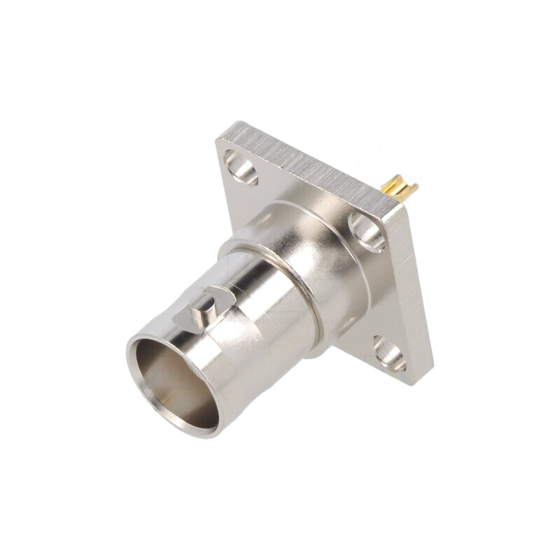 Soclu BNC Mamă 50Ω Lipire PTFE | Electronic-mag.ro | Componente Electronice