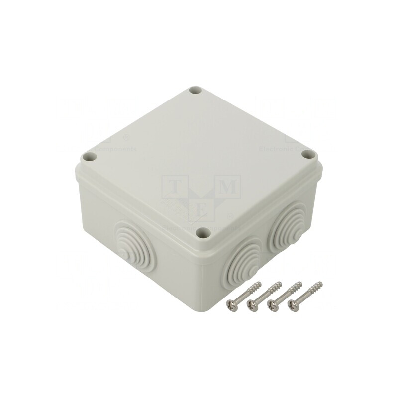 Cutie de conexiuni pentru perete 108x108x58 mm | Electronic-mag.ro | Componente Electronice Cutie de conexiuni pentru perete 108x108x58 mm | Electronic-mag.ro | Componente Electronice